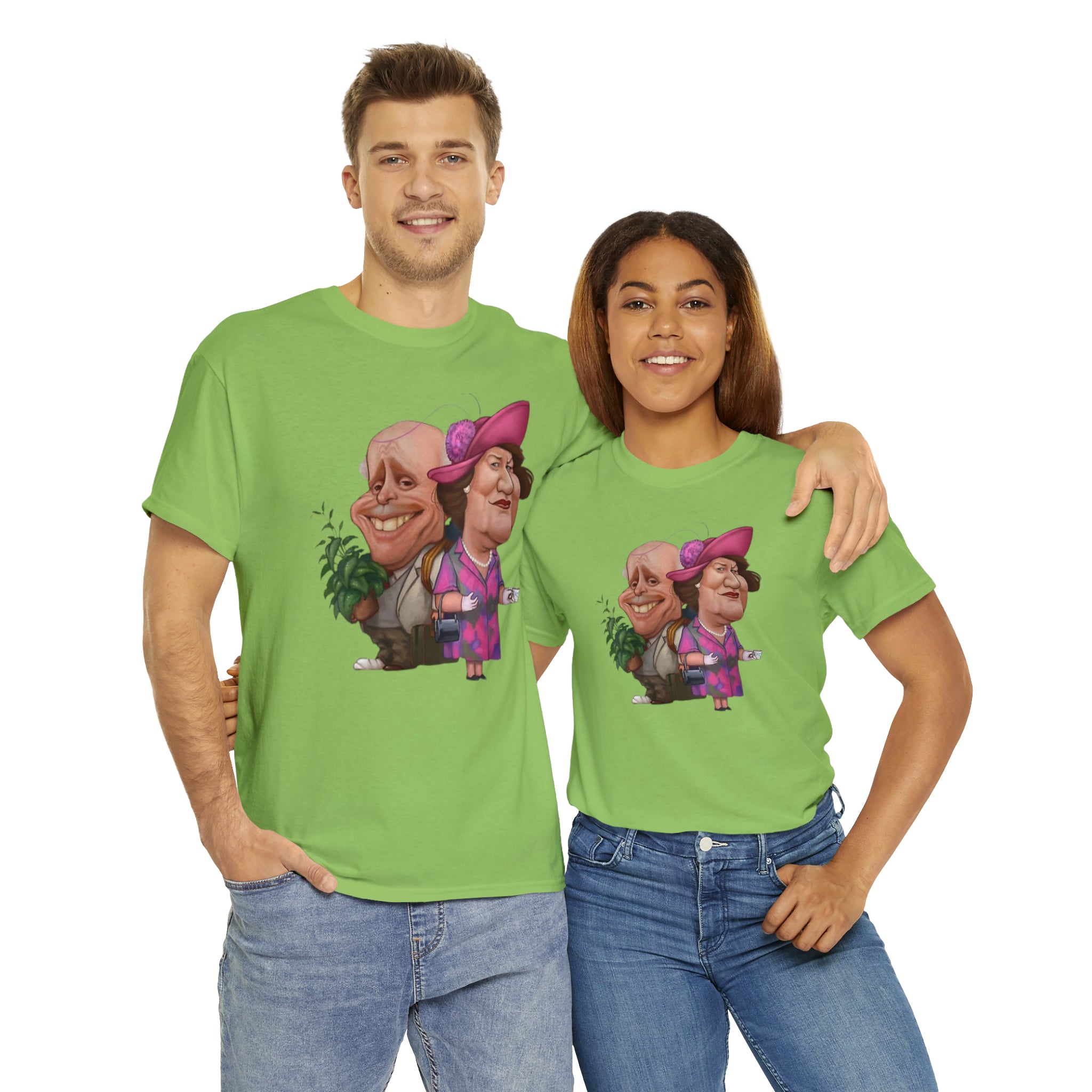 Keeping Up Appearances 90's TV Show-Unisex Heavy Cotton T-Shirt - Creations by Chris and Carlos
